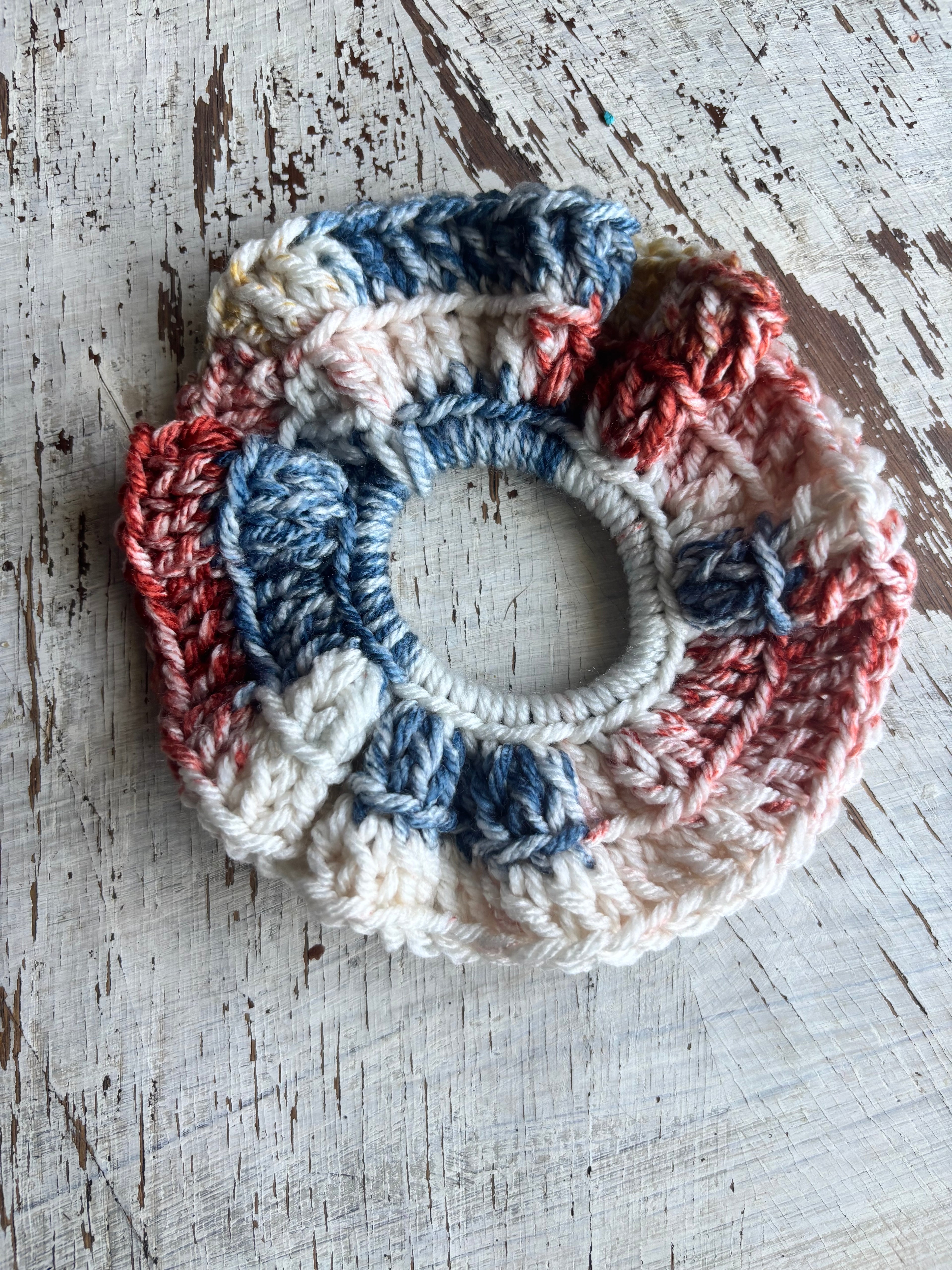 Crocheted Scrunchie hair ties