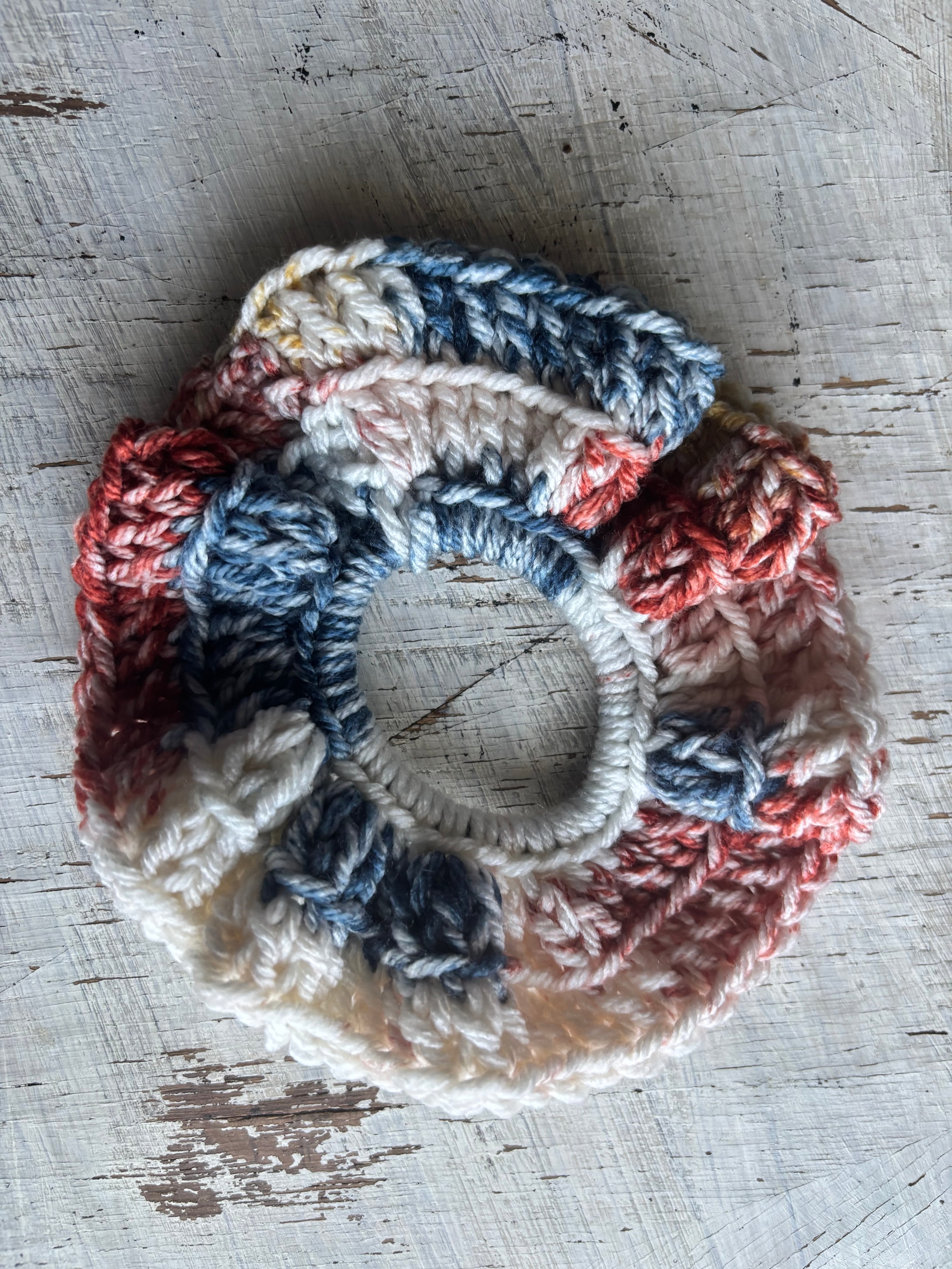 Crocheted Scrunchie hair ties