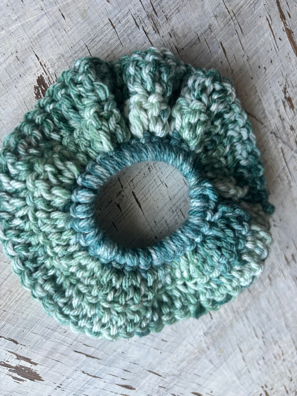 Crocheted Scrunchie hair ties