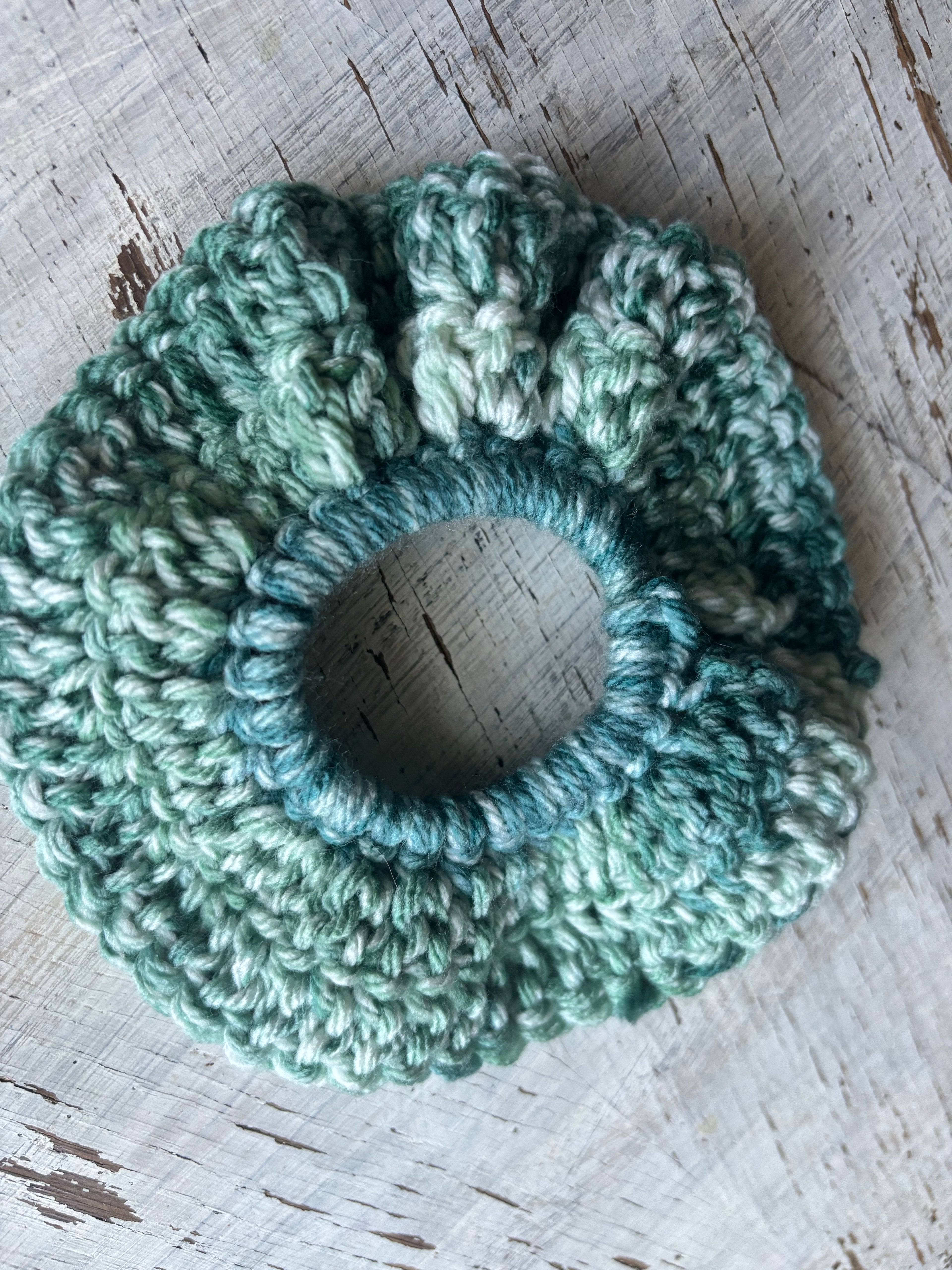 Crocheted Scrunchie hair ties