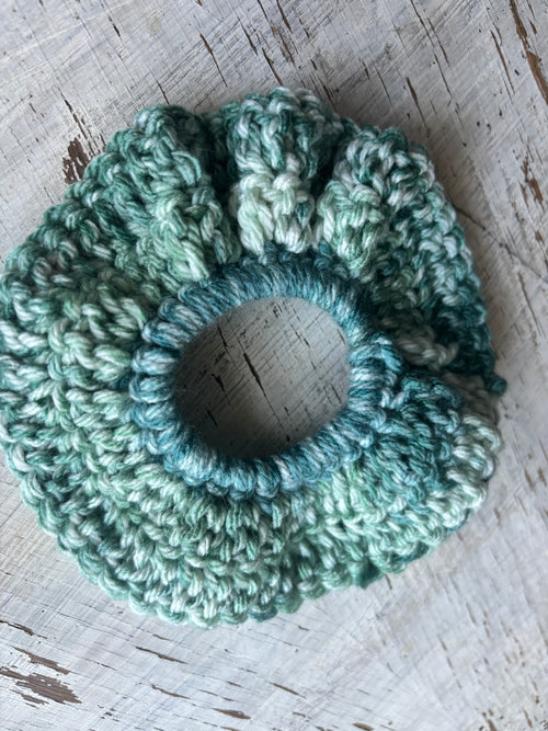 Crocheted Scrunchie hair ties